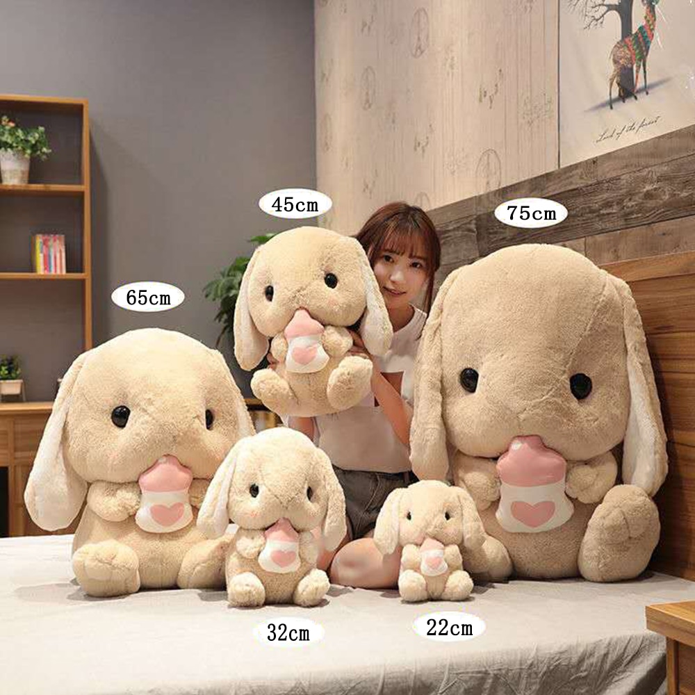 Cute Stuffed Rabbit Plush Soft Toys Bunny Kids Pillow Doll Creative Birthday Gifts for Children Baby Accompany Sleep Toy 22/32cm